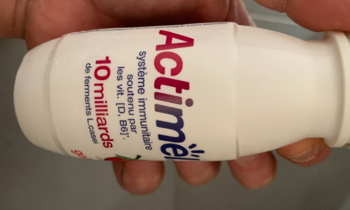 Augmenter le format des actimel