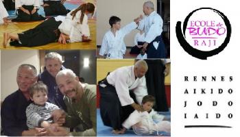 Restitution du créneau aïkido enfants à l'Ecole de Budo RAJI