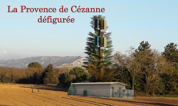 Retrait Projet Antenne 5 G Chemin des lauves : Permis de Construire N° DP13N001 20JO944 du 15/02/2021