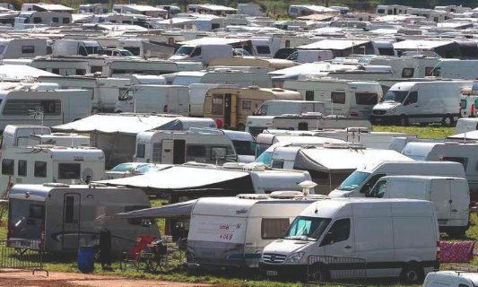 NON à l'aire de GRAND PASSAGE des gens du voyage à Arthaz PND