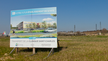 Oui au transfert de la clinique St Charles à Salaise-sur-Sanne, oui aux services de proximité, oui aux urgences 24h/24h