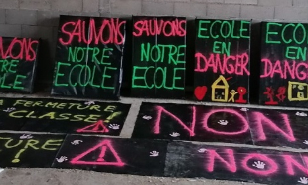 Non à la fermeture d’une classe à Sougé !