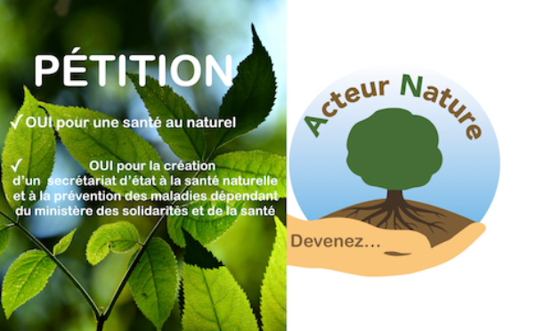 Pour la cr&eacute;ation d'un Secr&eacute;tariat d'Etat &agrave; la Sant&eacute; Naturelle au sein du Minist&egrave;re de la sant&eacute;