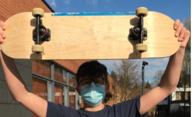 Le skate est un sport intensif (masque pas obligatoire durant la pratique)