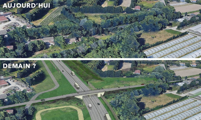 LEO : REFUSONS LA CONSTRUCTION D’UNE ROCADE ROUTIERE EN CEINTURE VERTE D’AVIGNON !
