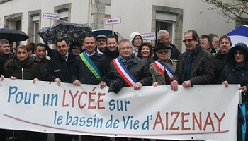 Pour un lycée sur le bassin de Vie d'Aizenay !