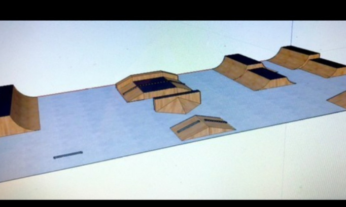 Projet skatepark couvert