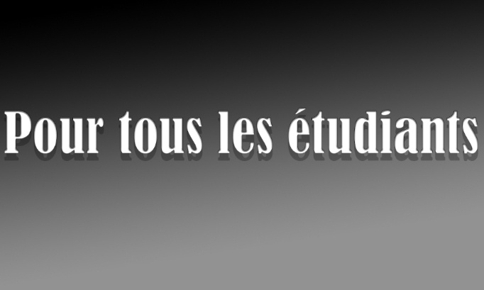 Le contrôle continu pour les étudiants de France