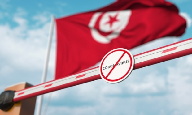 Protestation contre la fermeture des frontières tunisienne avec la France