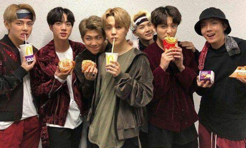 Avoir un menu McDonald's x BTS