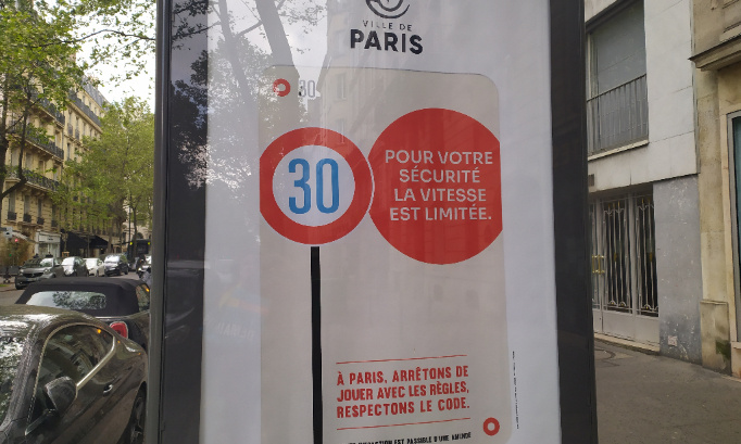 NON AUX 30 KM/H PARTOUT DANS PARIS !