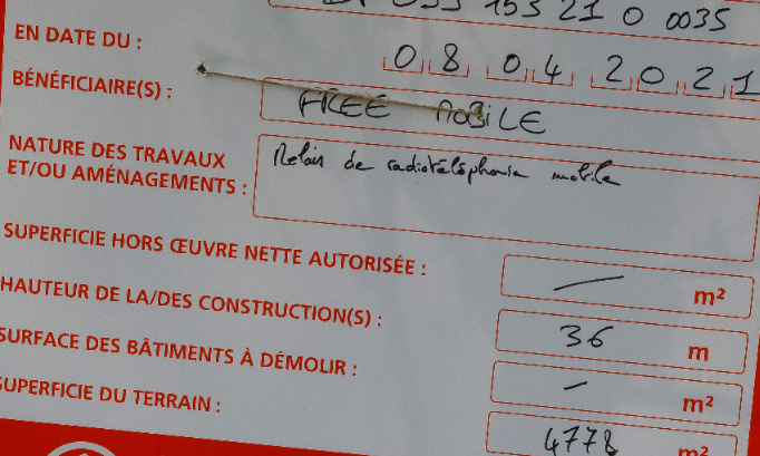 ANNULATION DE CETTE IMPLANTATION AU PLEIN COEUR D'UNE FORÊT DOMANIALE AVEC TRAVAUX SUR 5000m²