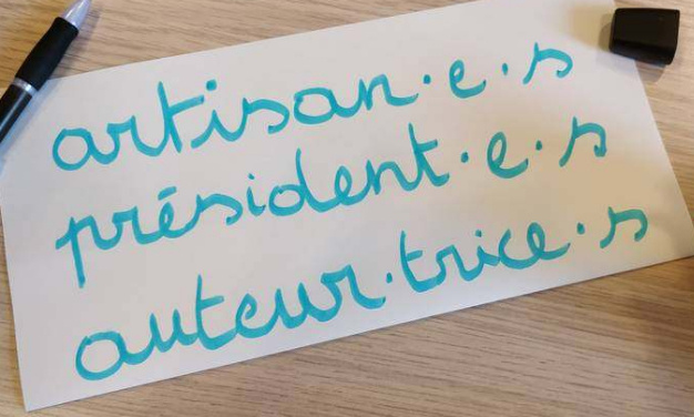 Lettre à l'Académie Française sur l'écriture inclusive