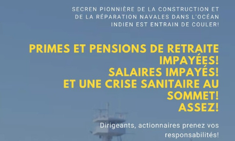 UNISSONS POUR MAINTENIR À FLOT LA SECREN(DIEGO-SUAREZ)