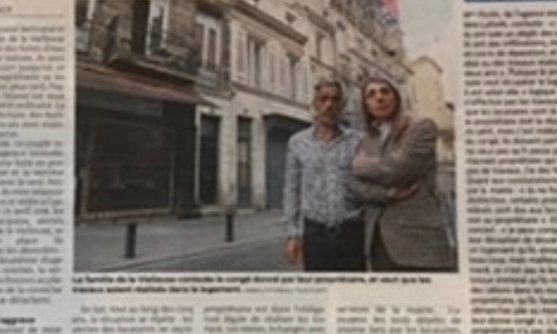 Expulsés parce qu’ils ont signalé des désordres et demandé leurs réparations