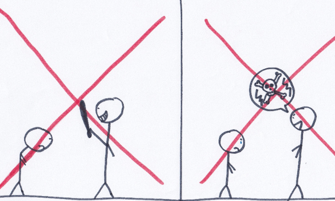 Stop à la maltraitance des enfants. Tout le monde mérite l'amour !