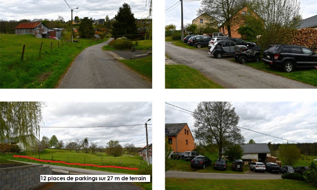 Une résidence à appartements à la Rue de la Demoiselle. Non à la résidence, oui aux habitations, disent les riverains.