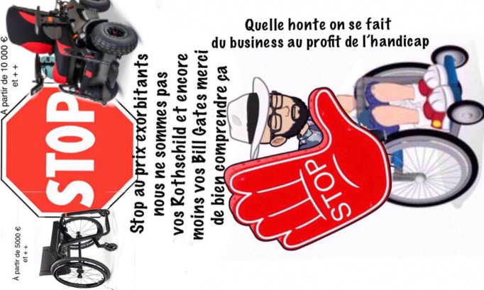 Mon fauteuil, c'est mes jambes !!