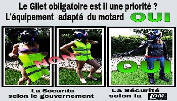 NON au gilet jaune, OUI aux équipements sécurisants !