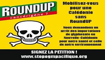 Non au RoundUp en Nouvelle-Calédonie