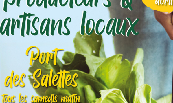 MAINTIEN DU MARCHÉ DE PRODUCTEURS ET ARTISANS LOCAUX SUR L’ESPLANADE DU PORT DE CARQUEIRANNE TOUTE L’ANNÉE