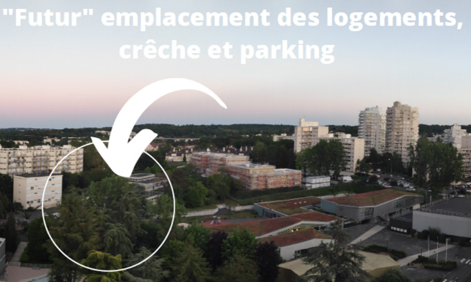 OUI à la crèche et NON à la construction de logements supplémentaires !