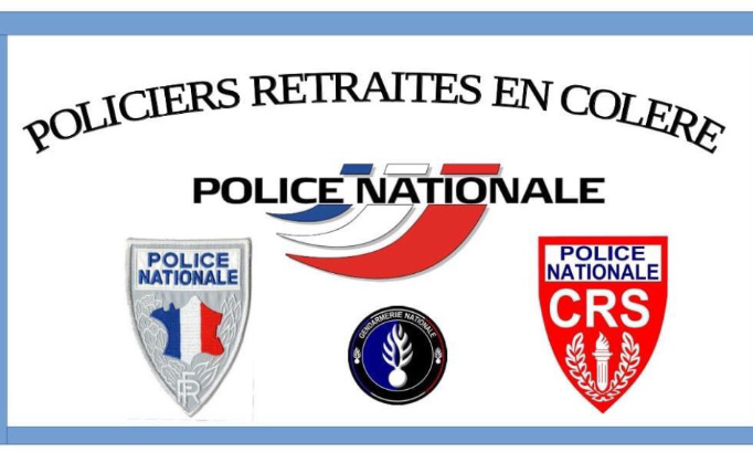 POLICIERS RETRAITÉS EN COLÈRE