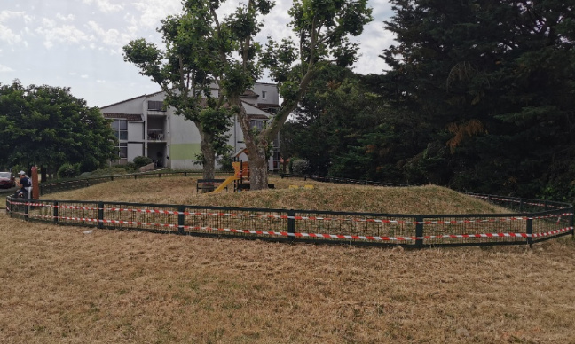 Non à la destruction du parc quartier les champs et au remplacement par des HLM