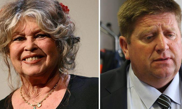 Pour que Brigitte Bardot ne soit pas condamnée à payer l'amende de 6000 euros aux chasseurs.