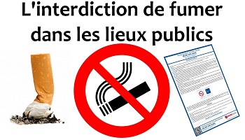 Interdiction de fumer dans les lieux publics non couverts (cinéma/expos/concerts en plein air)