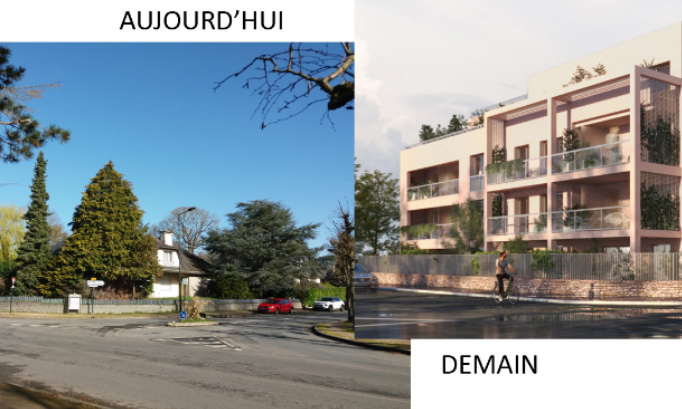 NOUS NE VOULONS PAS QUE LES PAVILLONS ET LES ESPACES VERTS SOIENT REMPLACÉS PAR DES IMMEUBLES