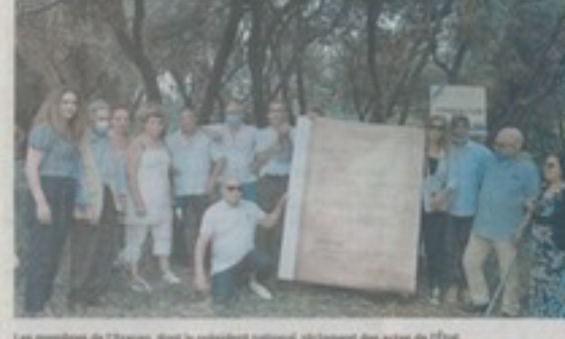La réhabilitation du cimetière oublié du Camp militaire de Saint Maurice l’Ardoise