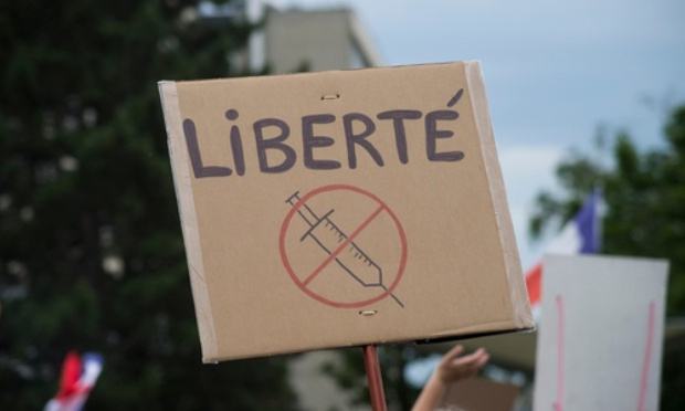 ANNULATION DU PROJET DE LOI CONCERNANT LE PASS SANITAIRE OBLIGATOIRE POUR TOUS ET L'OBLIGATION DE VACCINATION POUR LES SOIGNANTS