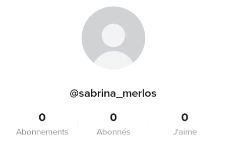 R&eacute;cup&eacute;rer le compte Tik Tok de Sabrina_merlos