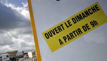 Non à l'ouverture des magasins le dimanche