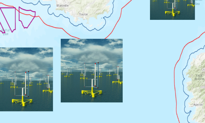 ALERTE ! NON A L’ÉCOCIDE DES ÉOLIENNES PELAGIQUES IMPLANTÉES ET FLOTTANTES (Méditerranée et océans) !