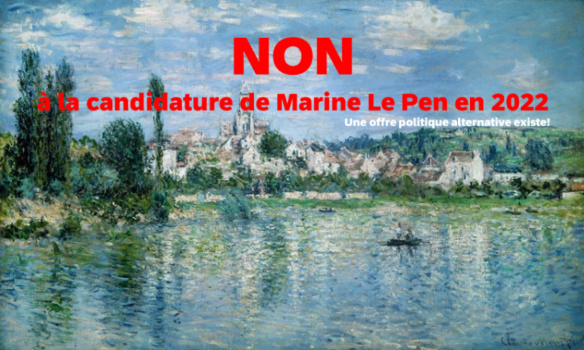 Pour que Marine Le Pen doit retire sa candidature pour l'élection présidentielle de 2022