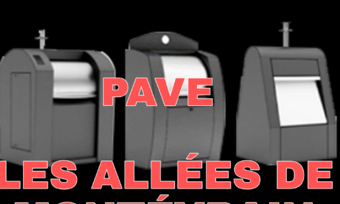 POUR l'installation de point d'apport volontaire  PAVE))