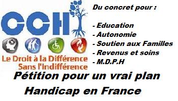 Un Vrai Plan Handicap pour la France