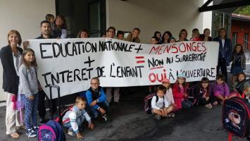 Une ouverture de classe à Saint-Aupre