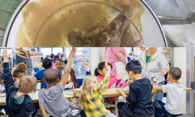 STOP AU GASPILLAGE ALIMENTAIRE! OUI A LA CANTINE POUR TOUS!