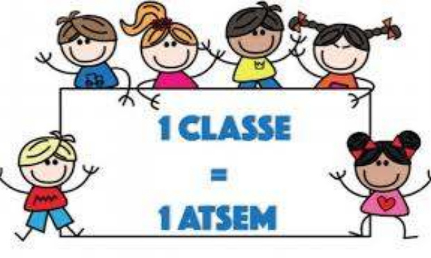 Un(e) ATSEM pour la classe de grande section de Mme Browne