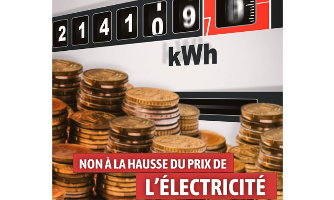Interdisons la hausse du prix de l'&eacute;lectricit&eacute;