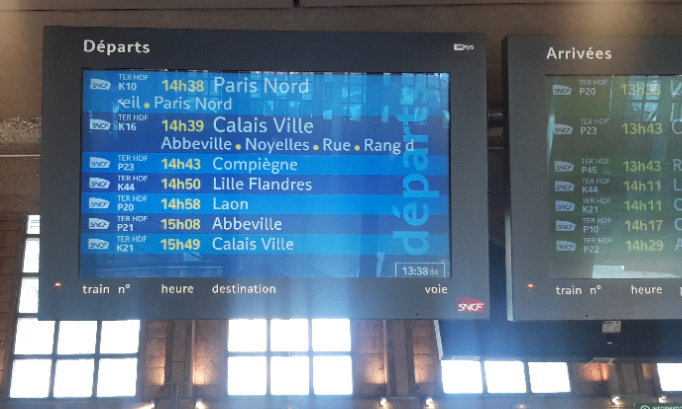 Pour que cessent les retards et les suppressions de TER sur la ligne Amiens-Laon