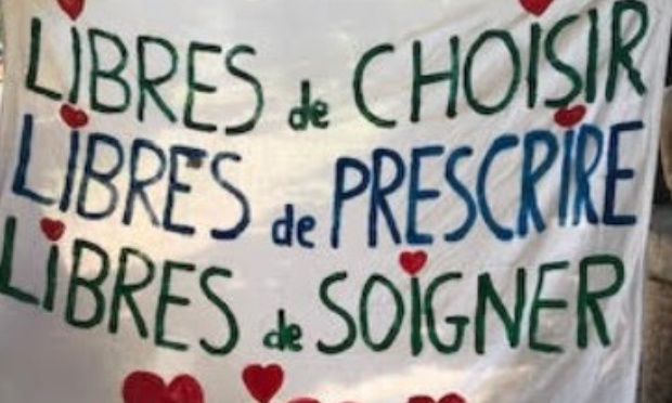 DROITS ET LIBERTÉS NON AU PASS SANITAIRE ! LIBRES de CHOISIR - de PRESCRIRE - de SOIGNER - de GUÉRIR !