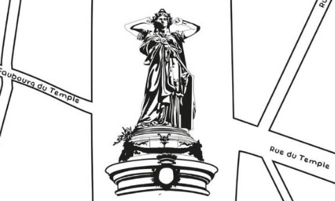 NON À L'EXCES DE RASSEMBLEMENTS PLACE DE LA RÉPUBLIQUE