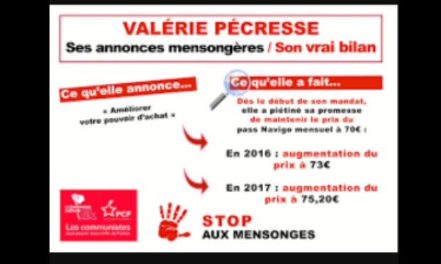 Baisser le prix du pass navigo