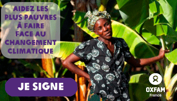 Aidez les plus pauvres à faire face au changement climatique !
