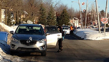 Sécurité aux abords de l'école Le Tournesol, Lorraine, Québec
