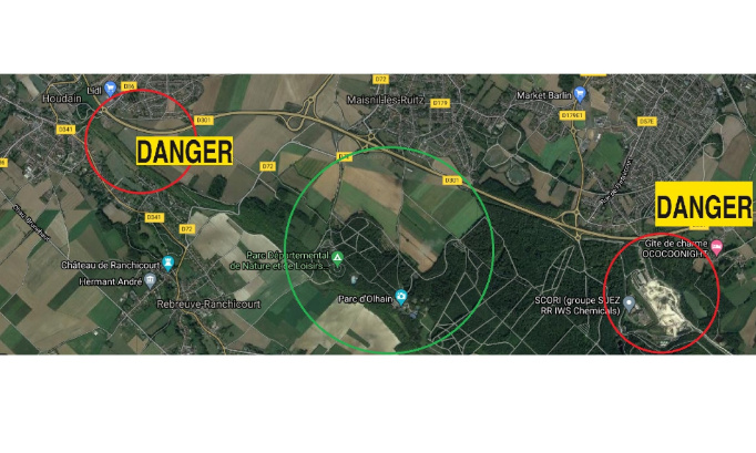 Refusons l'expansion de la décharge d'Hersin Coupigny et l'implantation d'une aire d'accueil des gens du voyage au pied d'un espace naturel du Pas de Calais